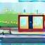 Rest stop and fuel icon